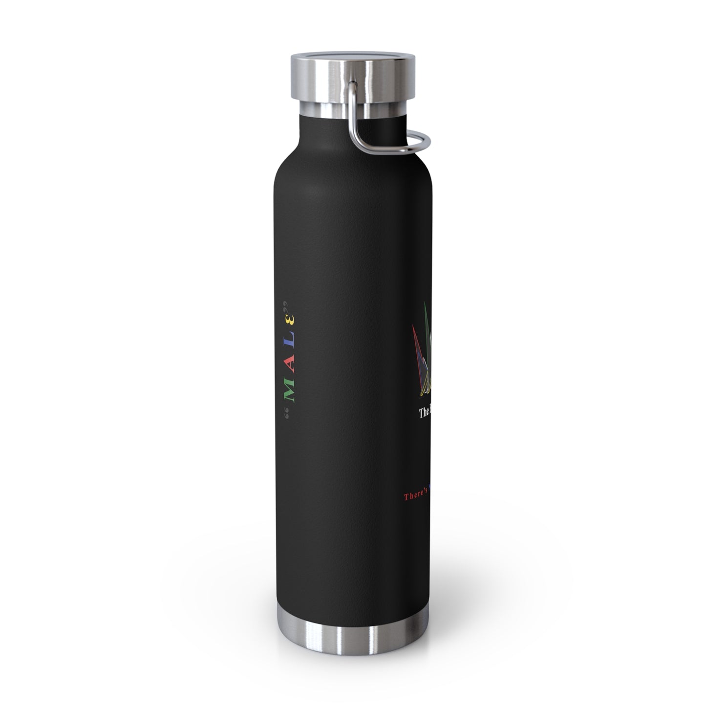 Copy of No Place Like Home - The Black Crown Insulated Water Bottle