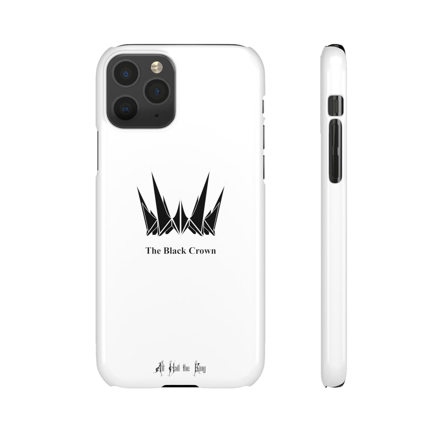 The Black One - The Black Crown Snap Case