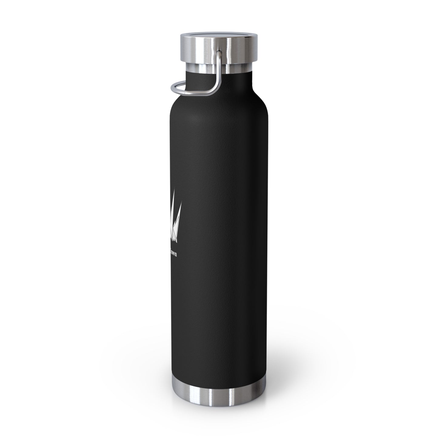 The Ironic One - The Black Crown Insulated Water Bottle