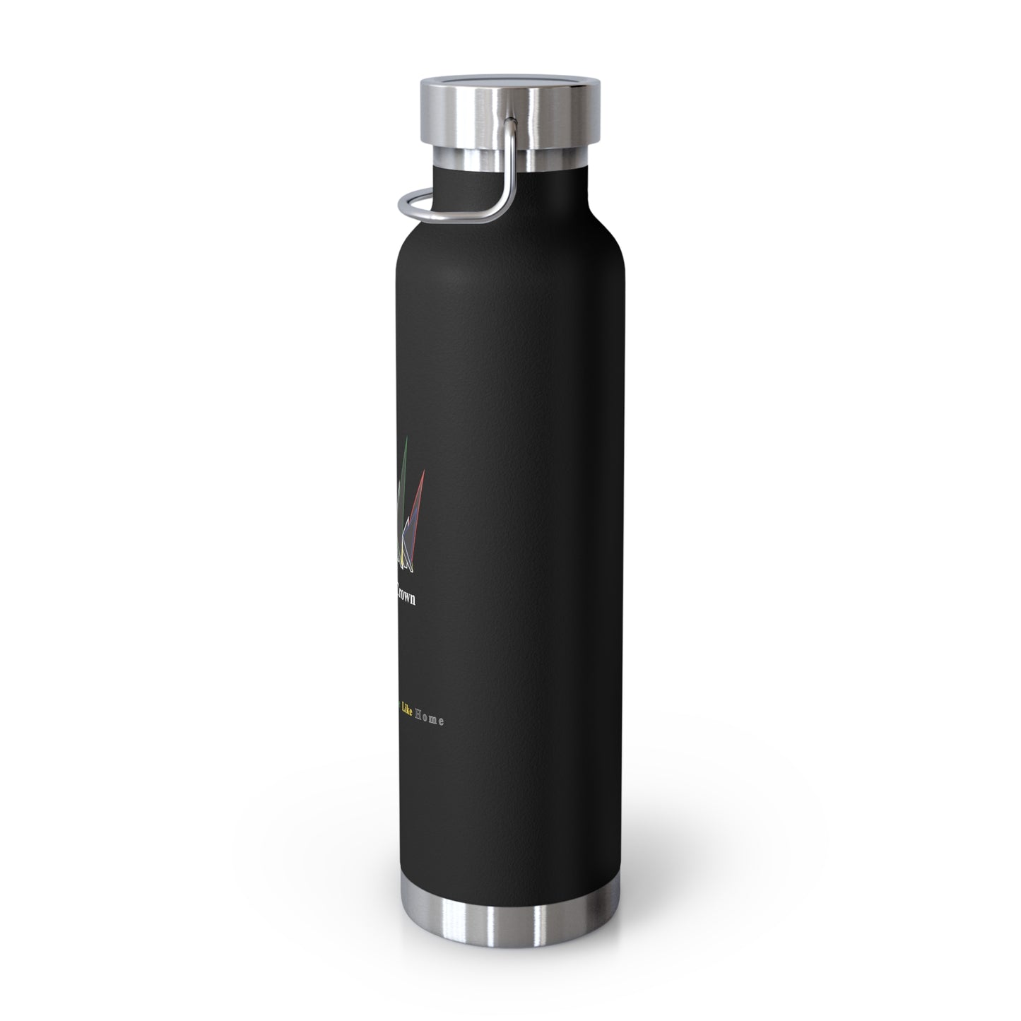 Copy of No Place Like Home - The Black Crown Insulated Water Bottle