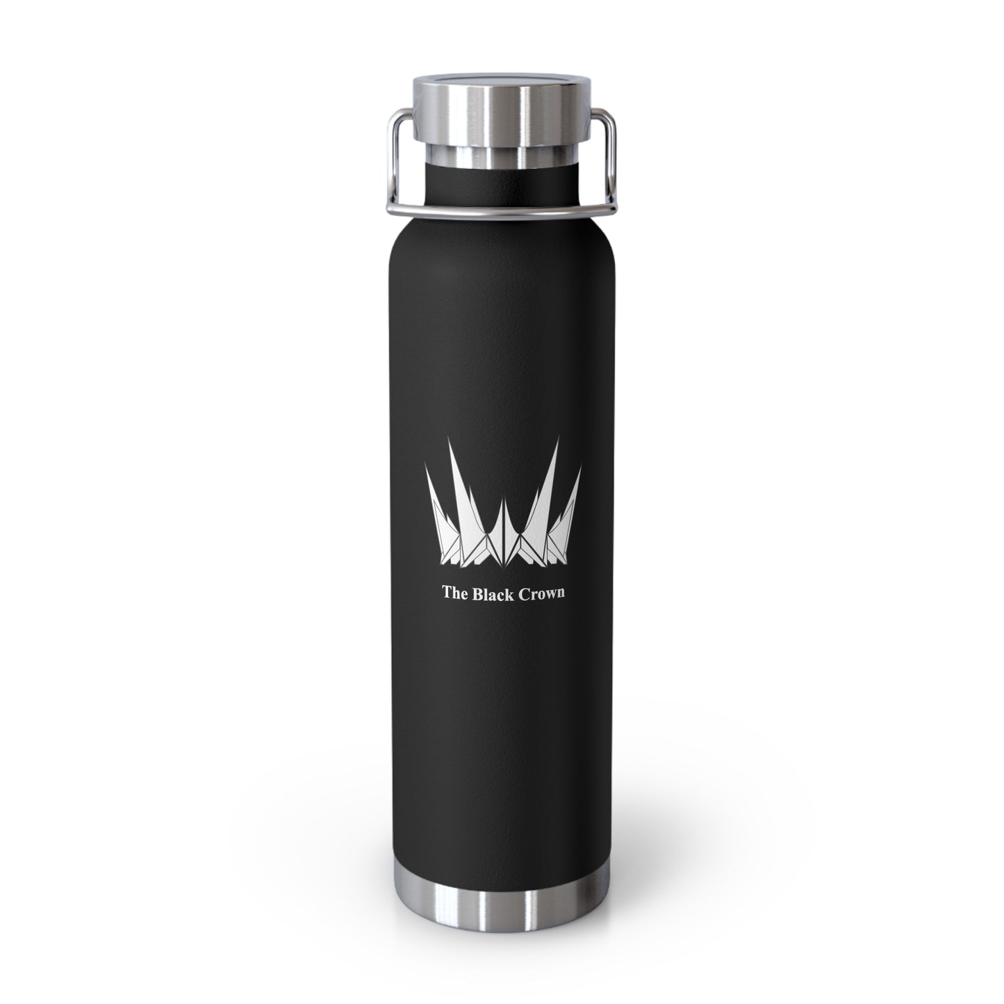 The Ironic One - The Black Crown Insulated Water Bottle