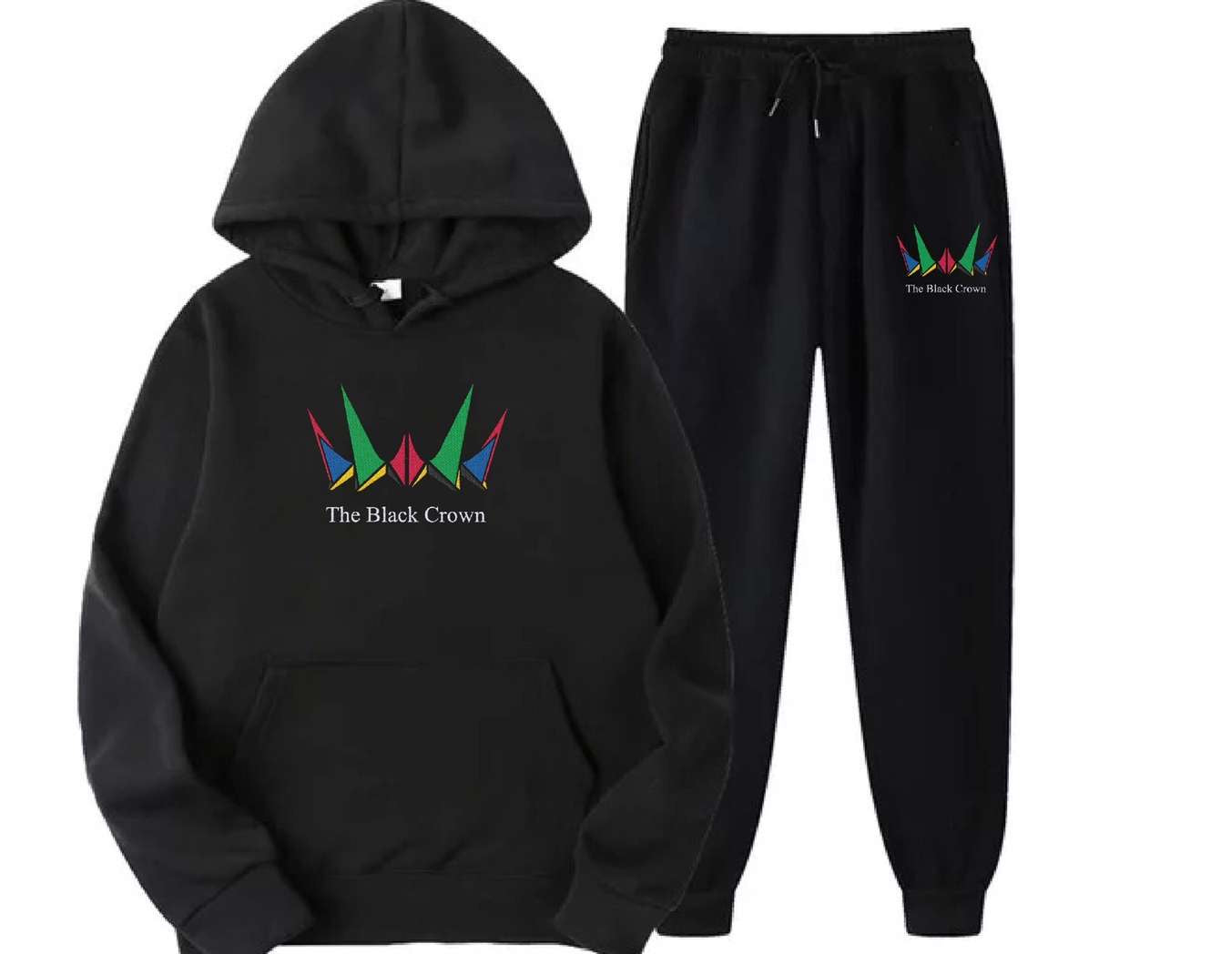 Black Crown Sweat suit